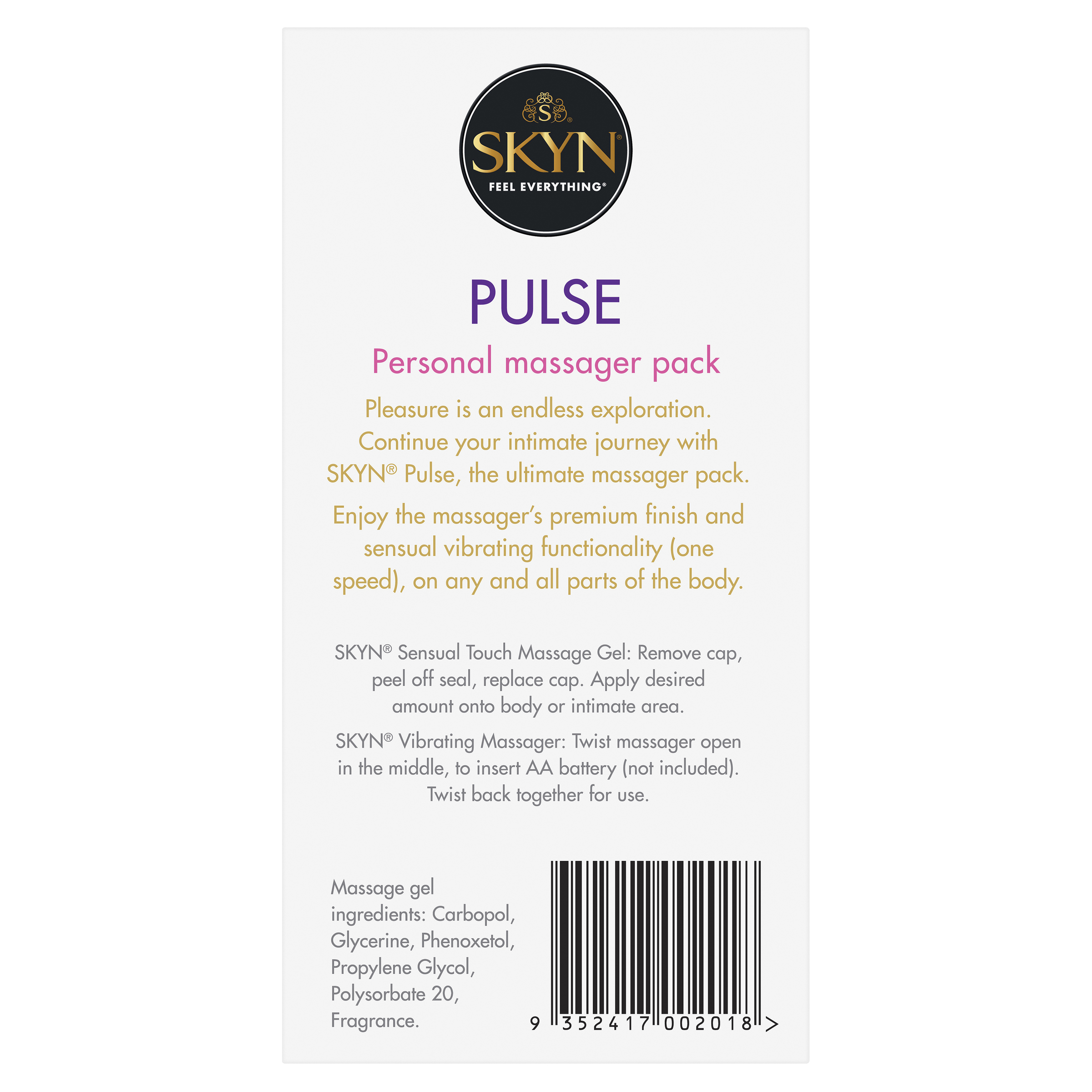 SKYN® Pulse Massager Pack