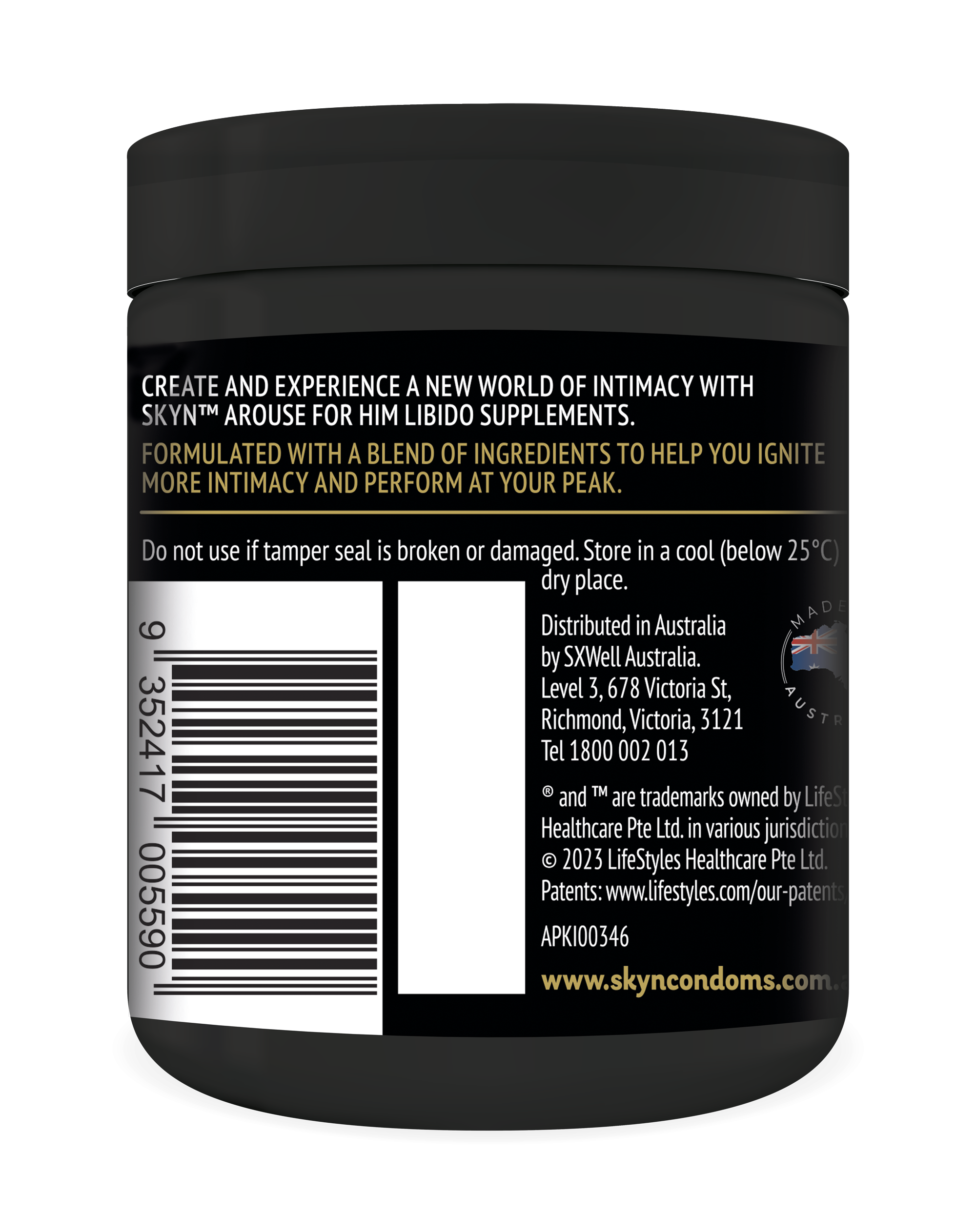 SKYN™ Arouse for Him Libido Supplements