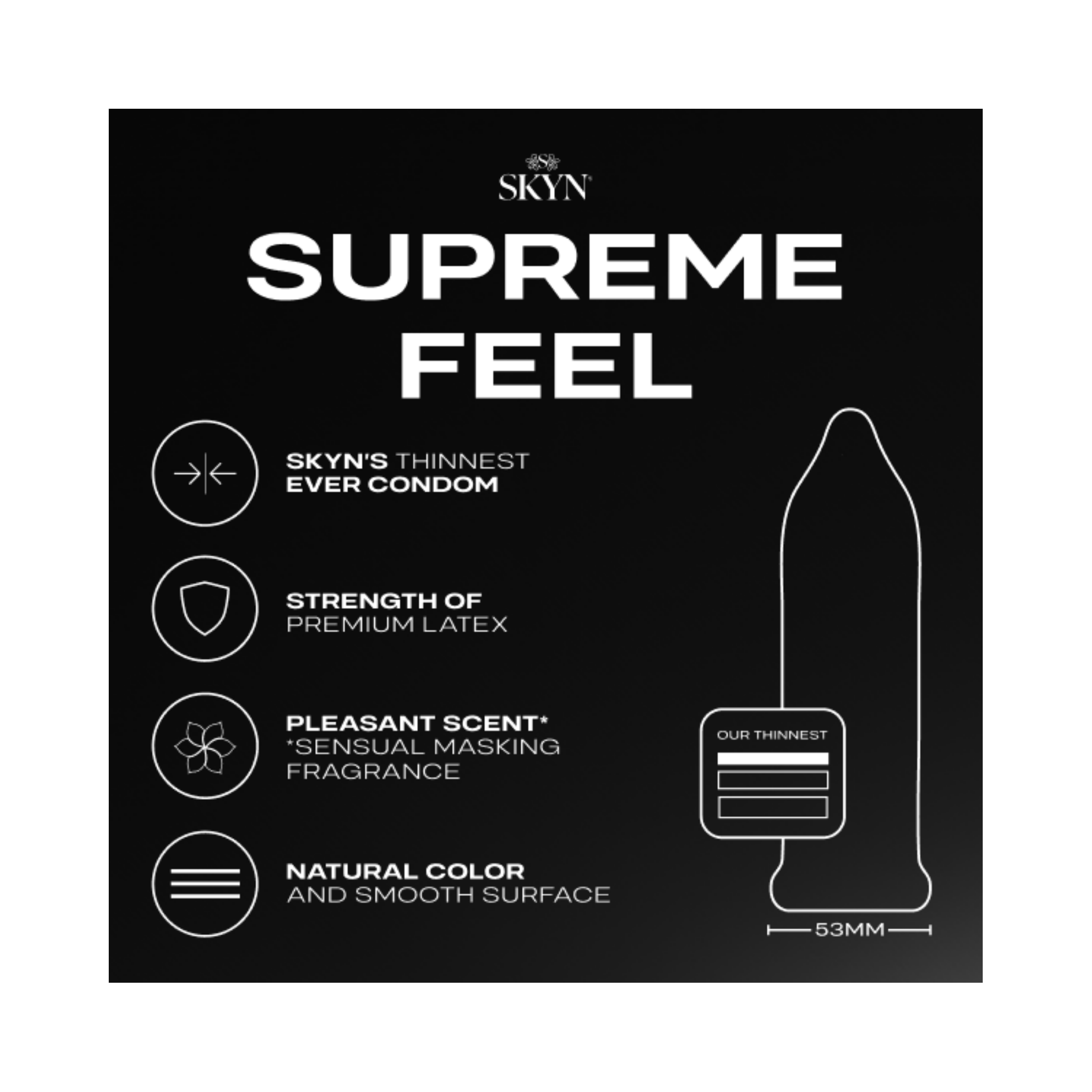 SKYN® Supreme Feel Condoms